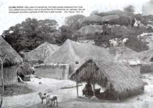 Olumo Rock, Abeokuta, in the 19th century